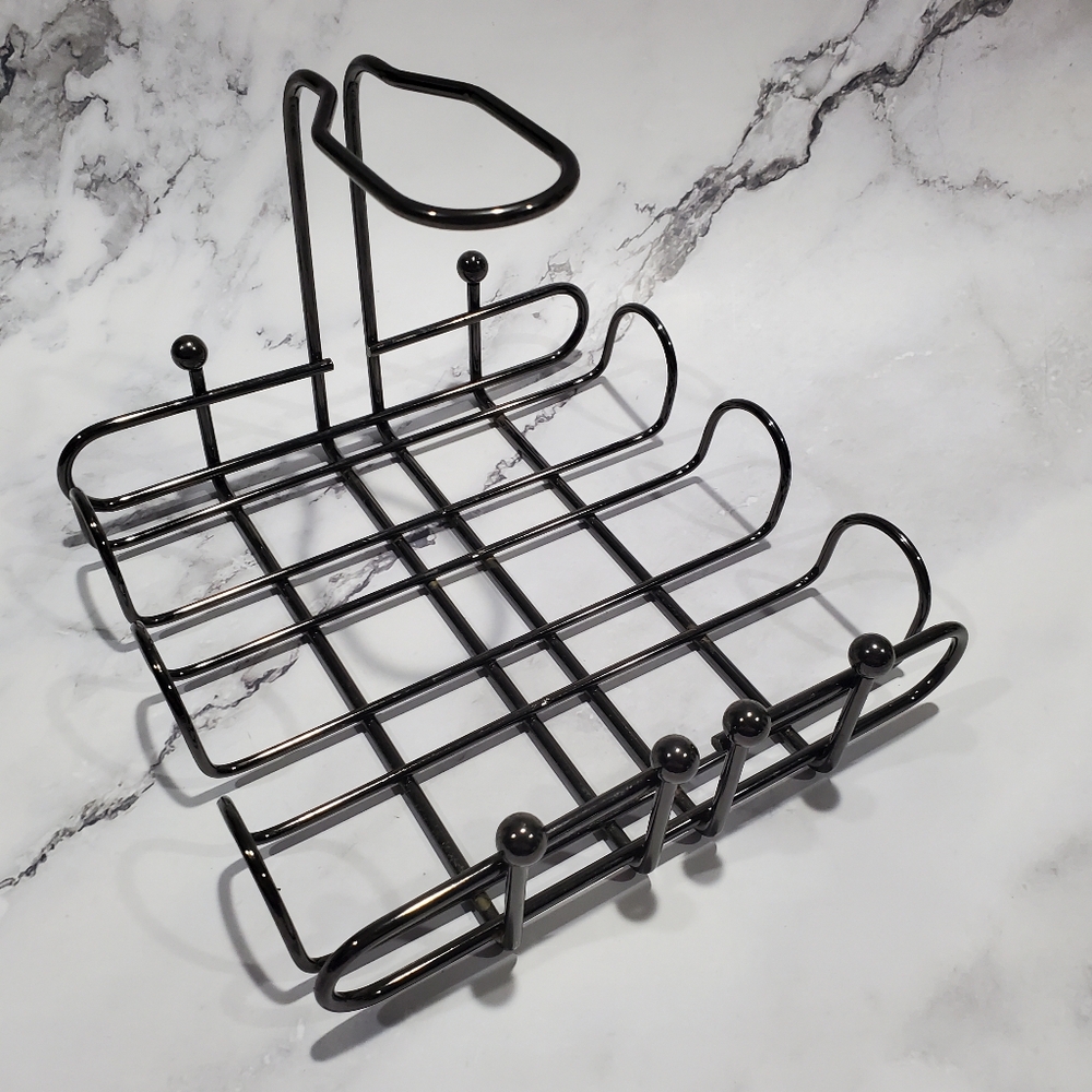 Black Metal Napkin Holder